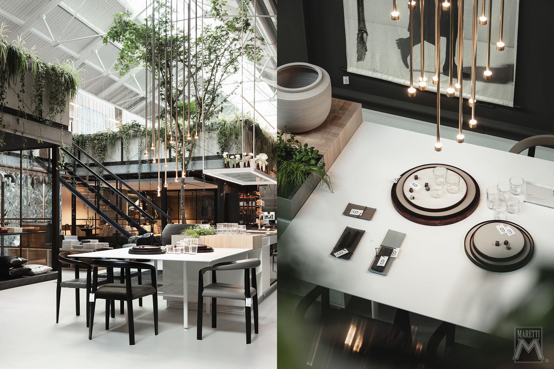 Projectverlichting Maretti Lighting Showrooms Grand Johnson