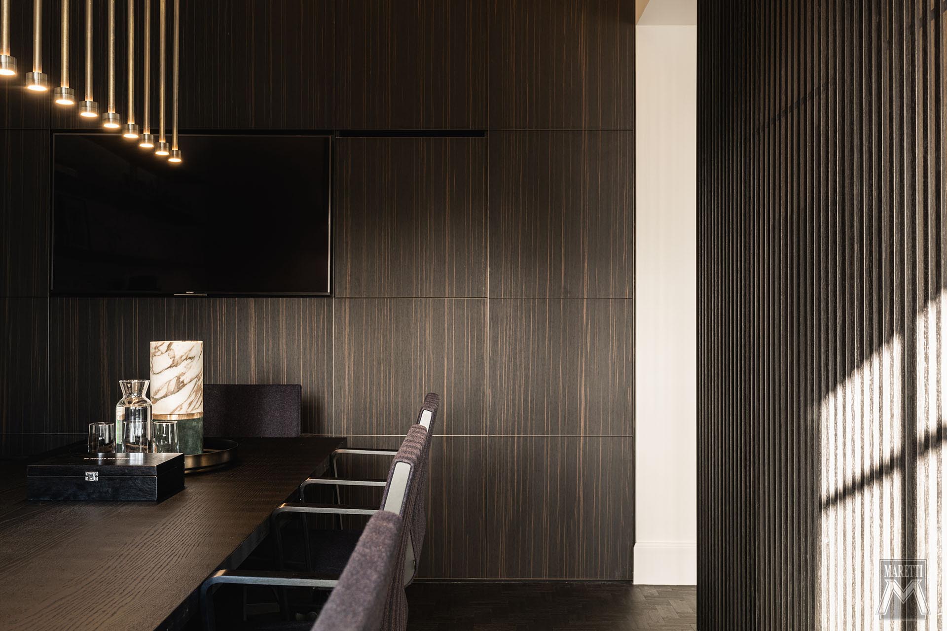 Projectverlichting Maretti Lighting Showrooms Grand Johnson
