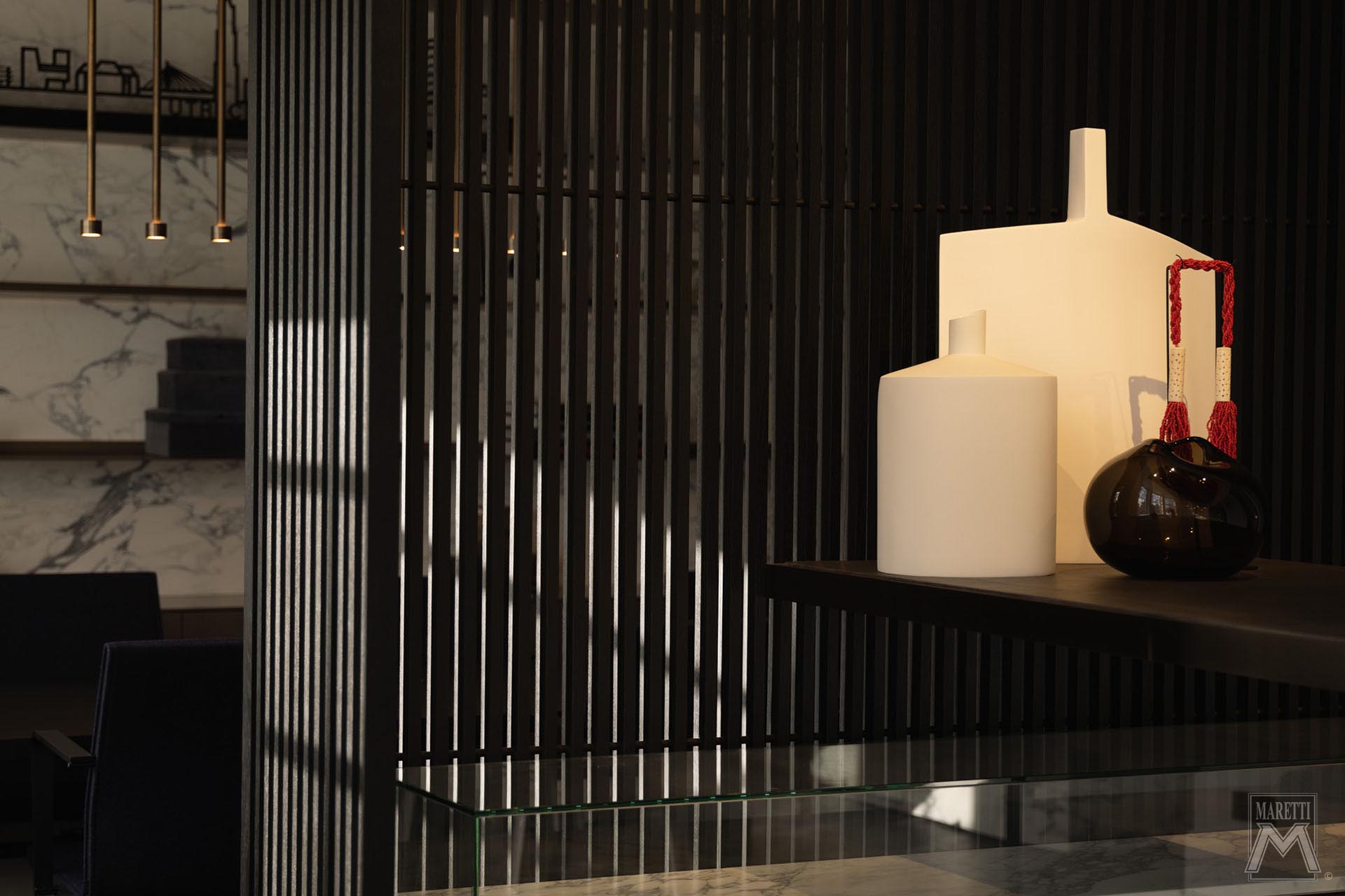 Projectverlichting Maretti Lighting Showrooms Grand Johnson