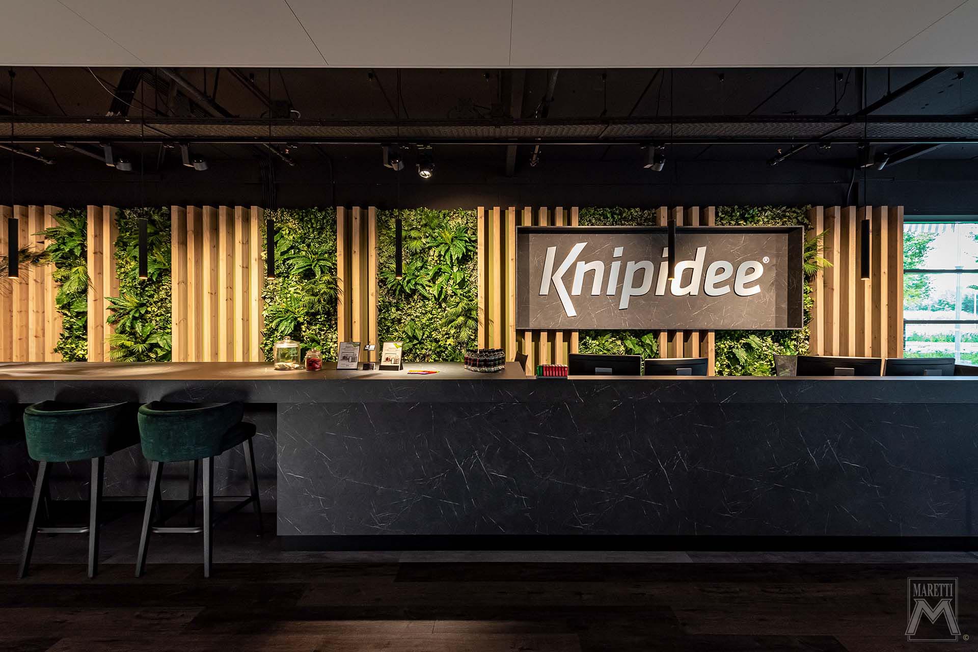 Projectverlichting Showroom Knipidee Maretti Lighting