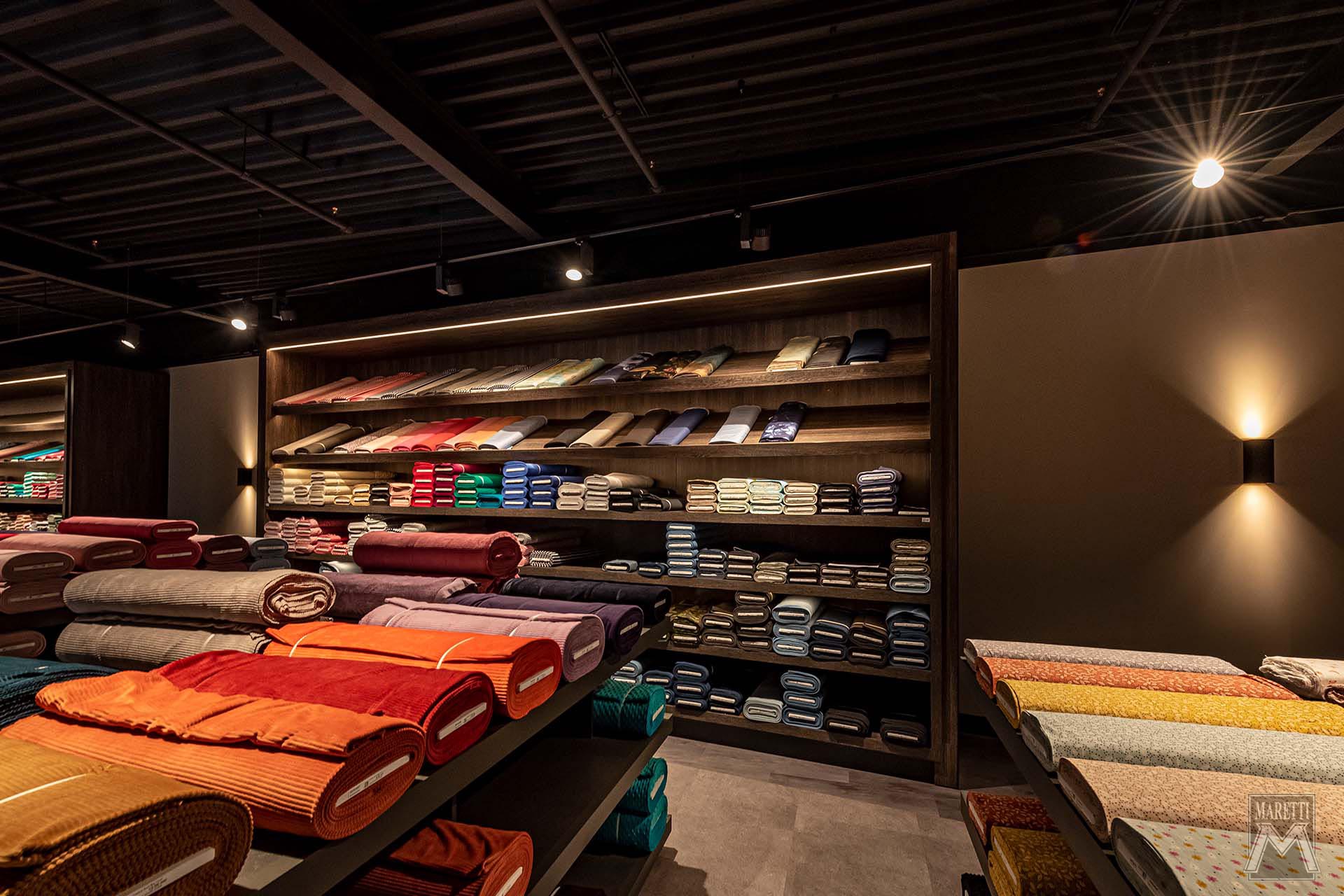 Projectverlichting Showroom Knipidee Maretti Lighting