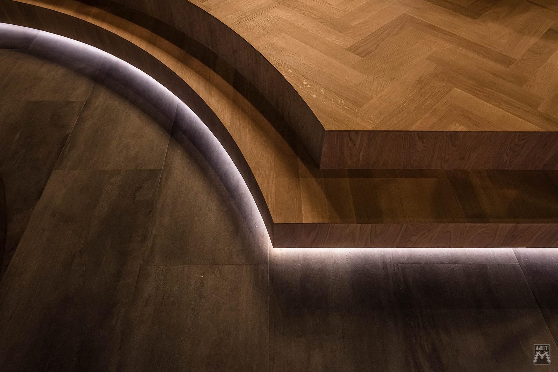 Projectverlichting Showroom Knipidee Maretti Lighting