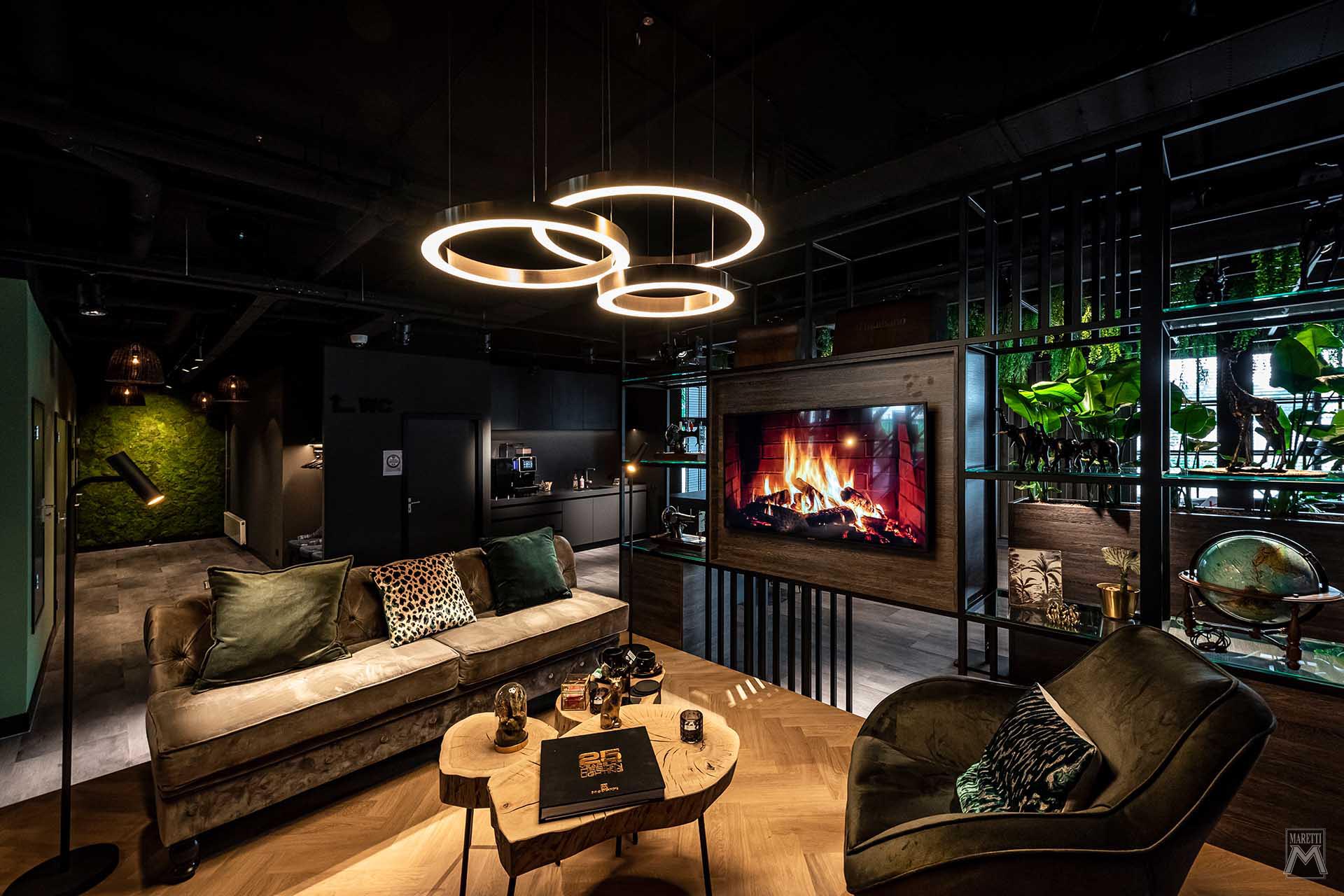 Projectverlichting Showroom Knipidee Maretti Lighting