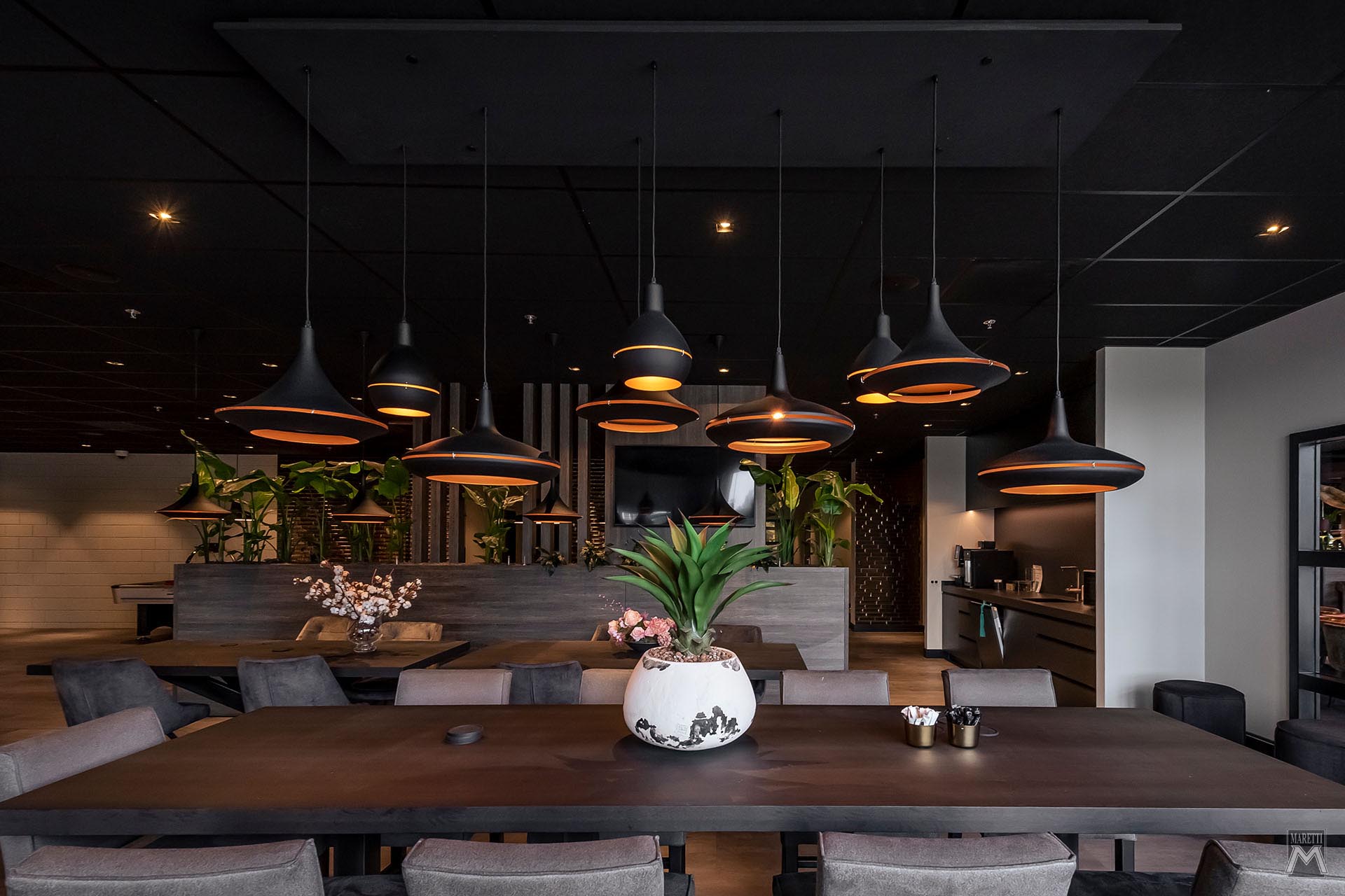 Projectverlichting Showroom Knipidee Maretti Lighting