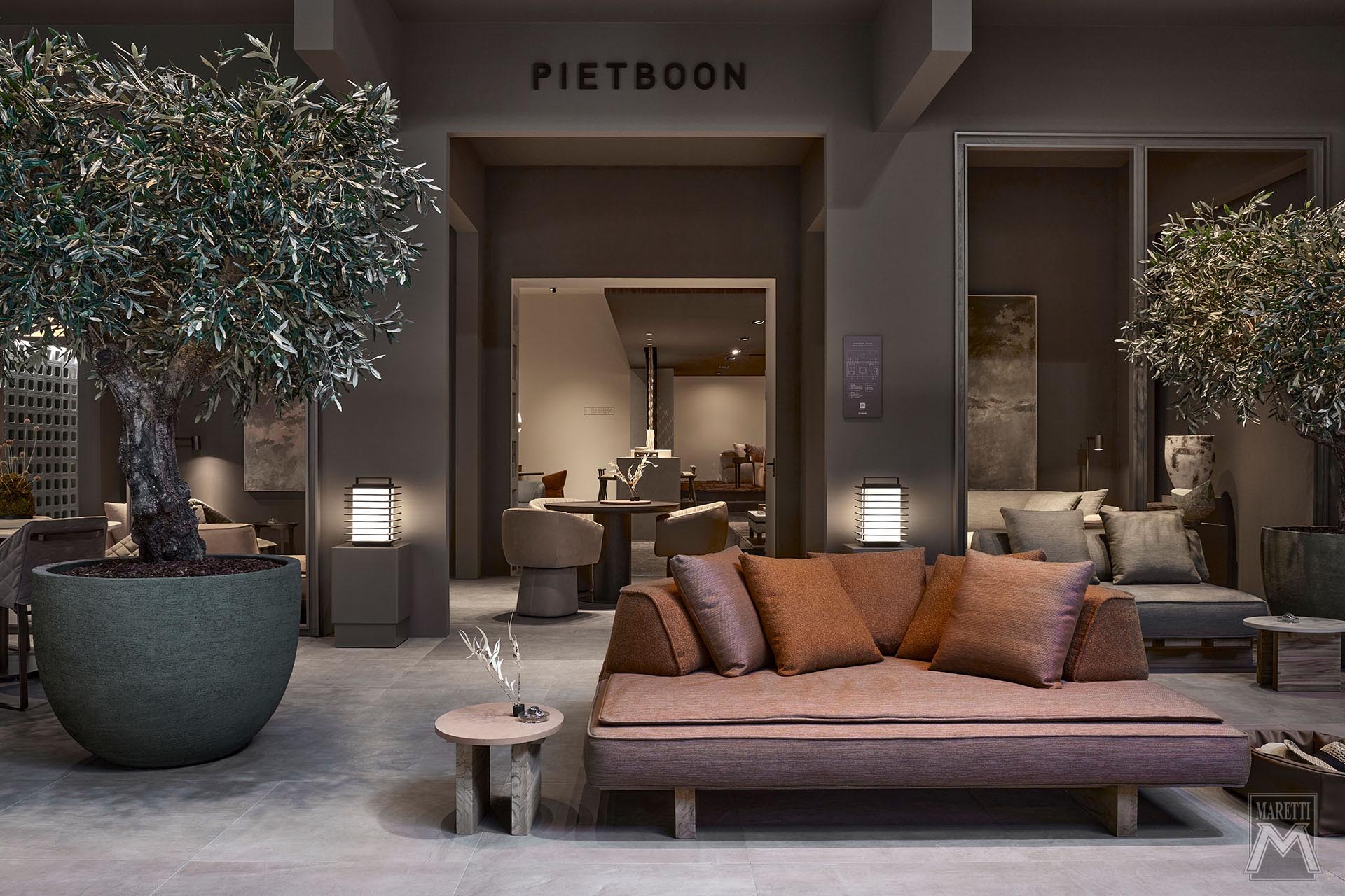 Projectverlichting Maretti Kantoor Showrooms Piet Boon Milan