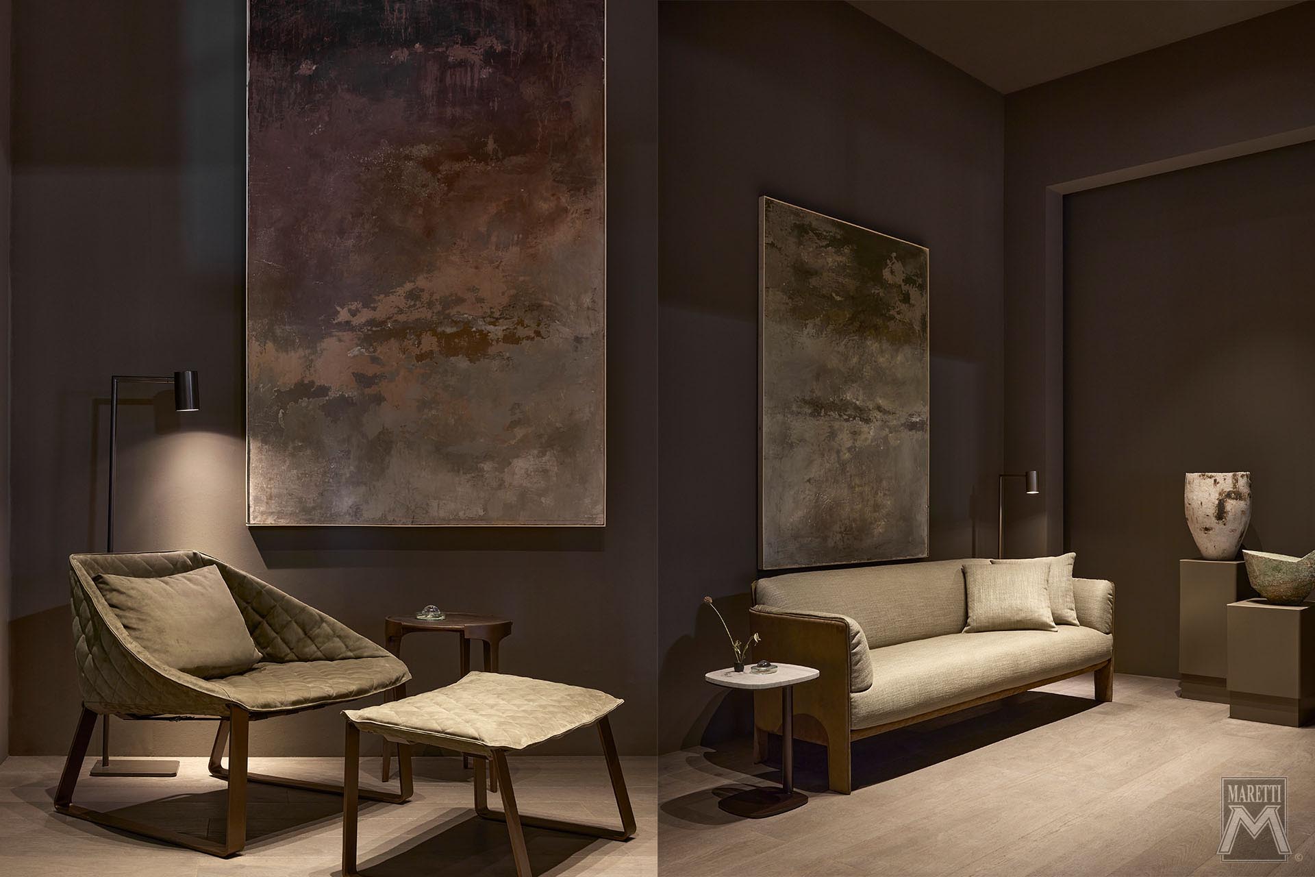 Projectverlichting Maretti Kantoor Showrooms Piet Boon Milan