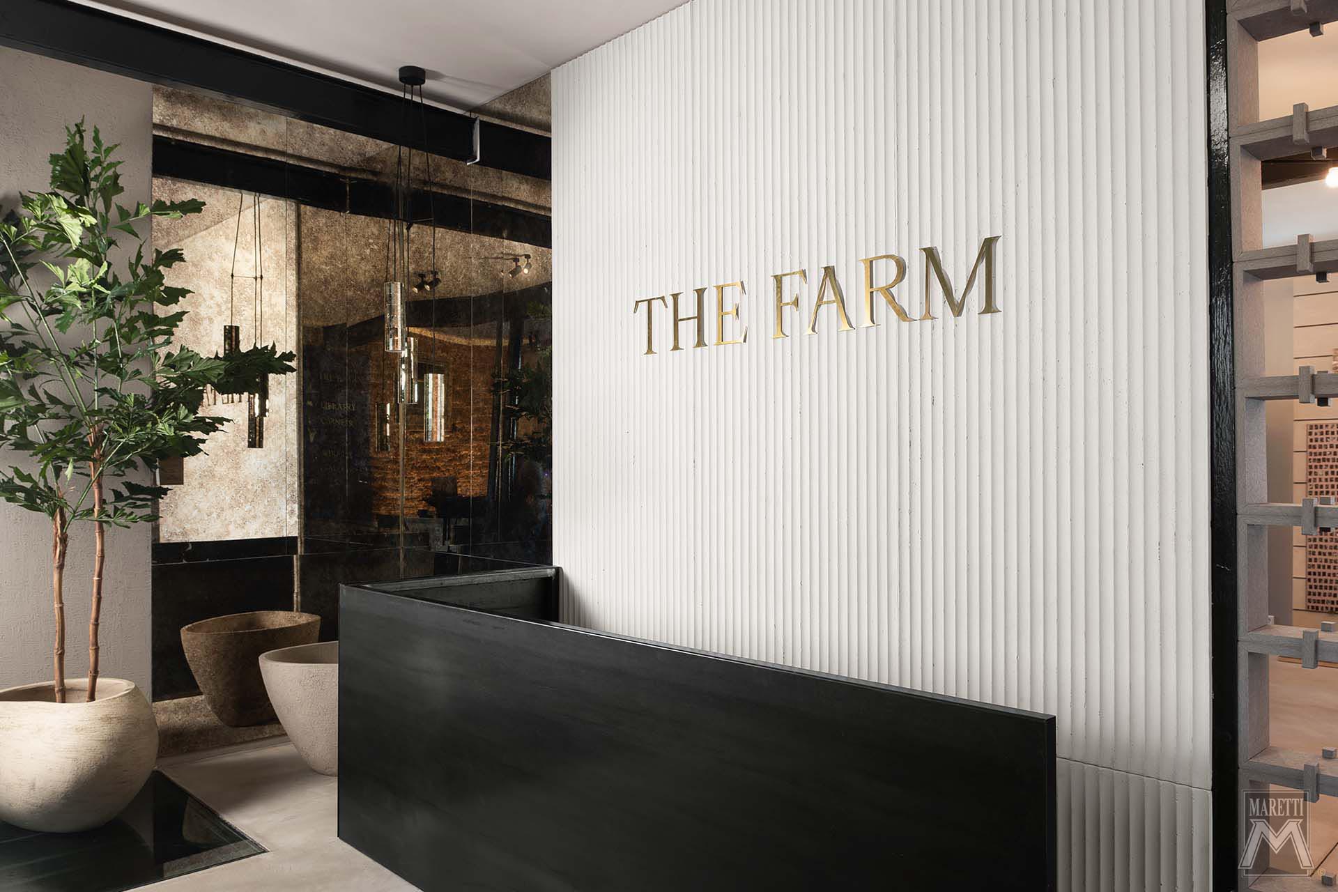 Projectverlichting Maretti Showroom The Farm
