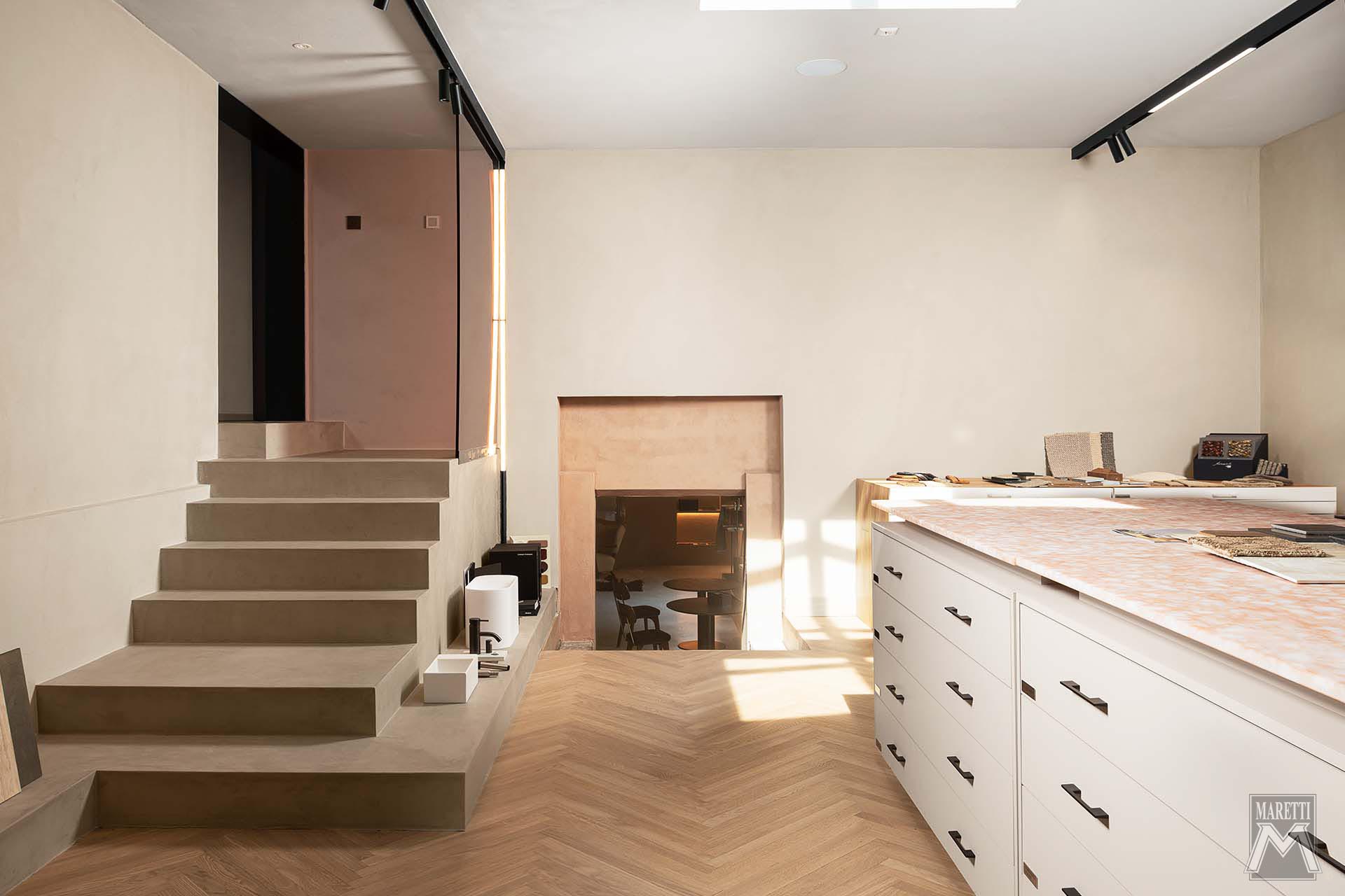 Projectverlichting Maretti Showroom The Farm