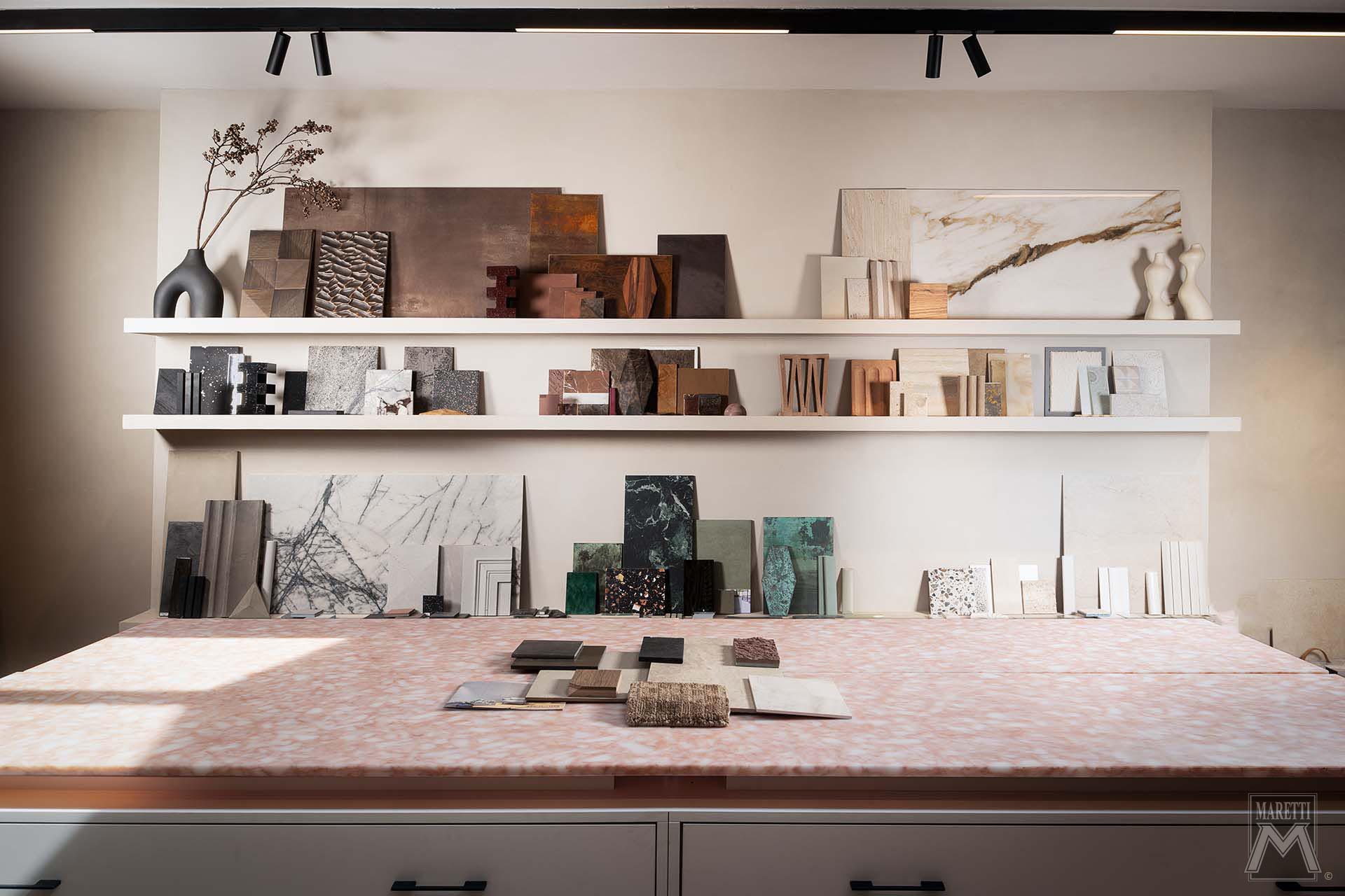 Projectverlichting Maretti Showroom The Farm