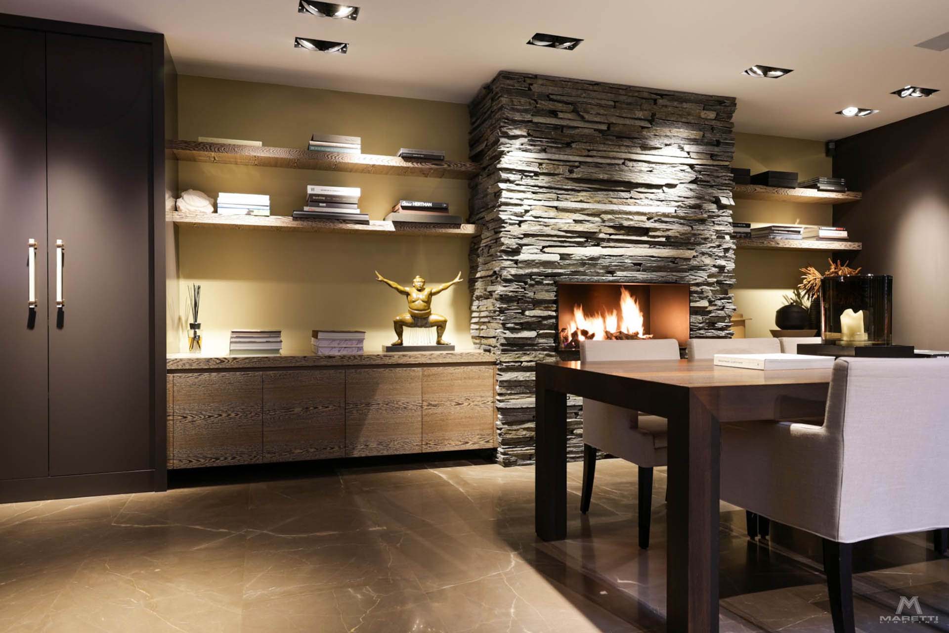 Projectverlichting Maretti Lenarduzzi Showroom