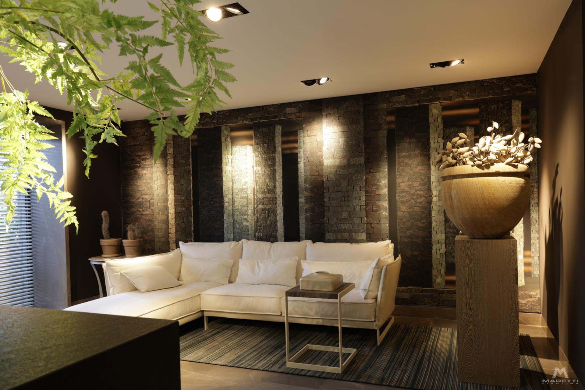 Projectverlichting Maretti Lenarduzzi Showroom