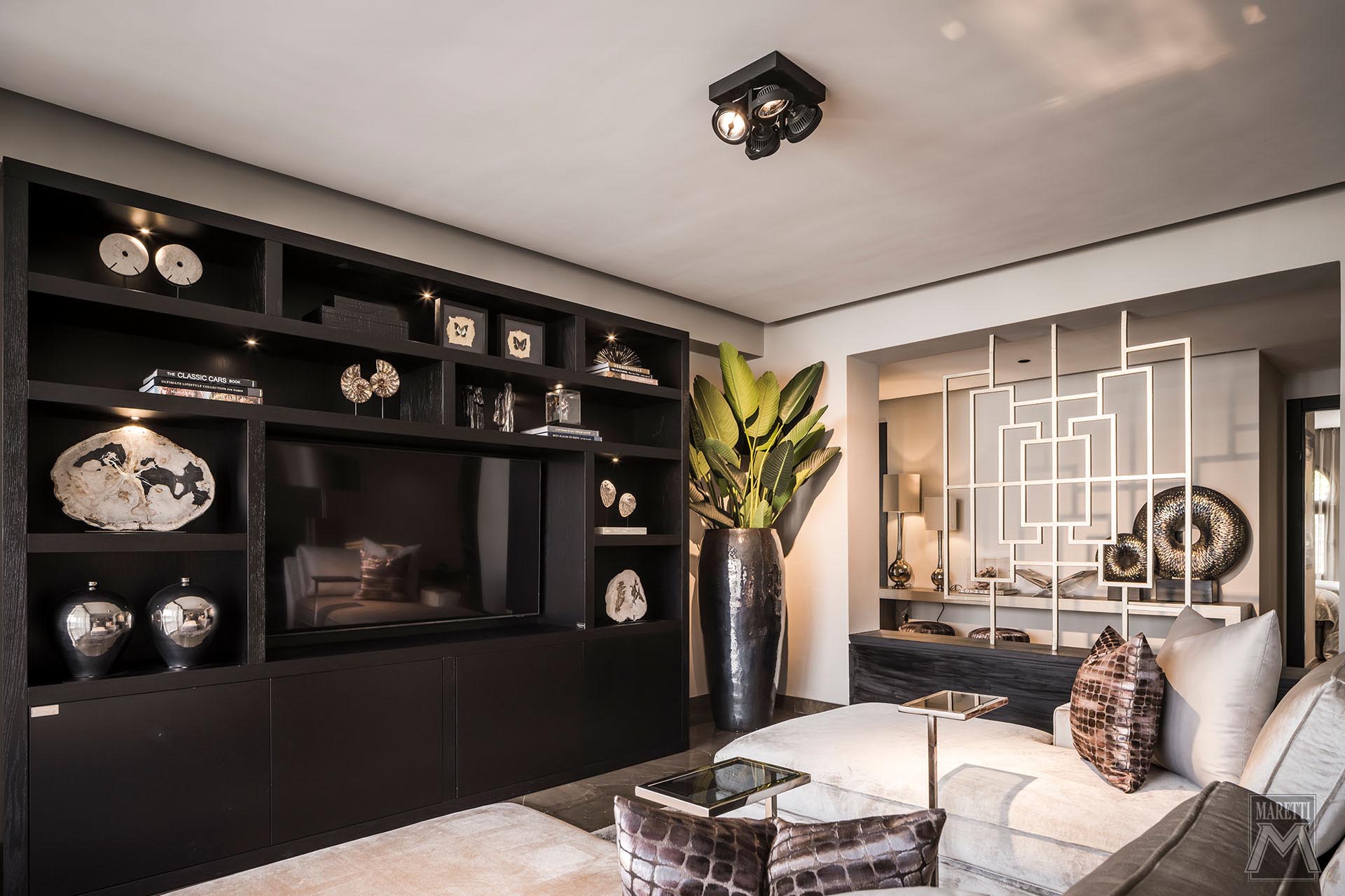 Projectverlichting Maretti Villa Tanger