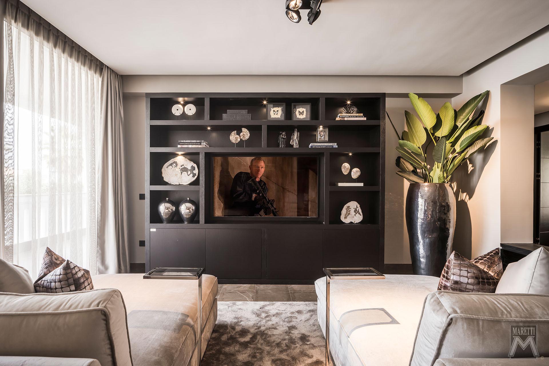 Projectverlichting Maretti Villa Tanger