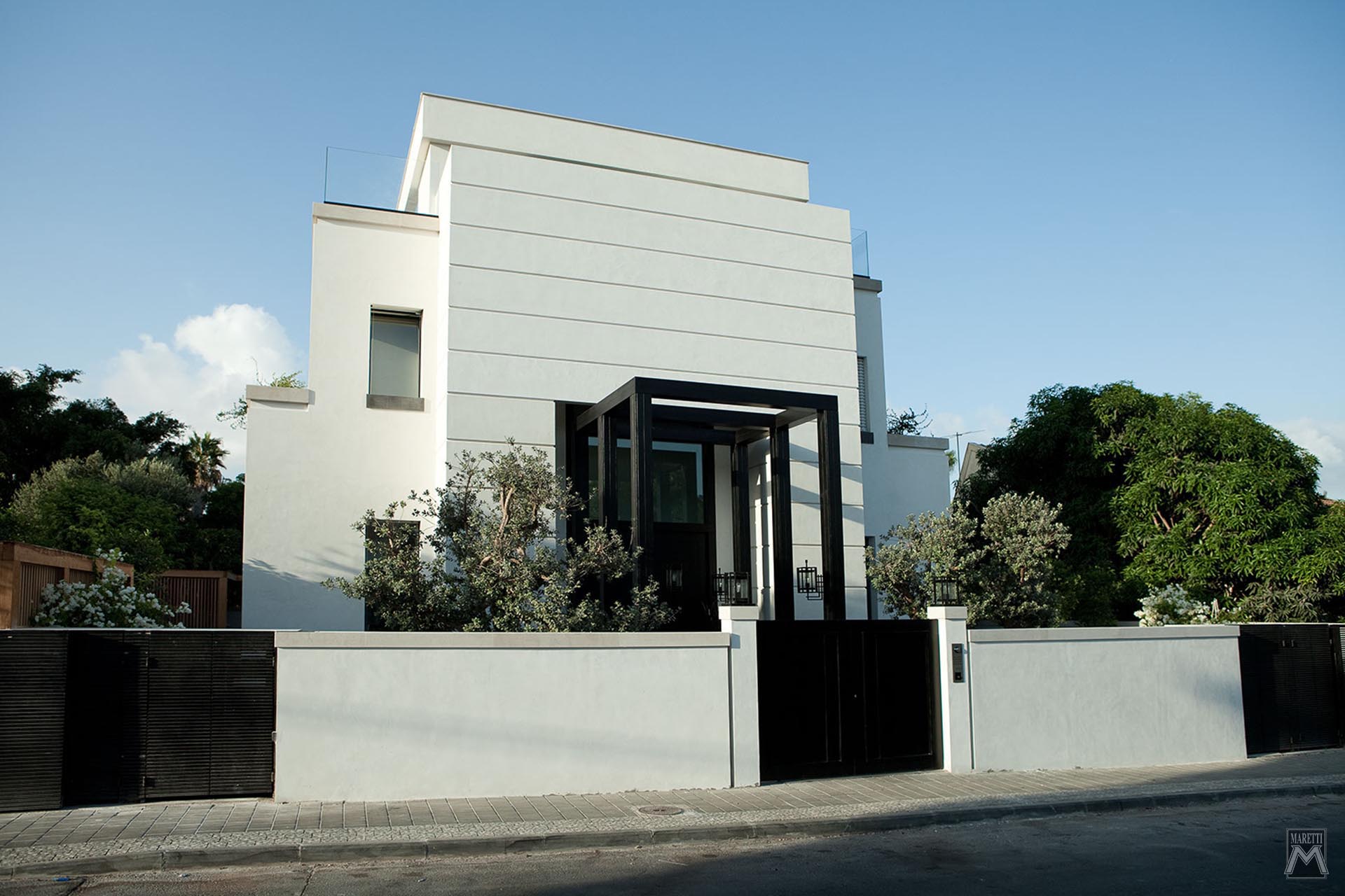 Projectverlichting Maretti Villa Tel Aviv