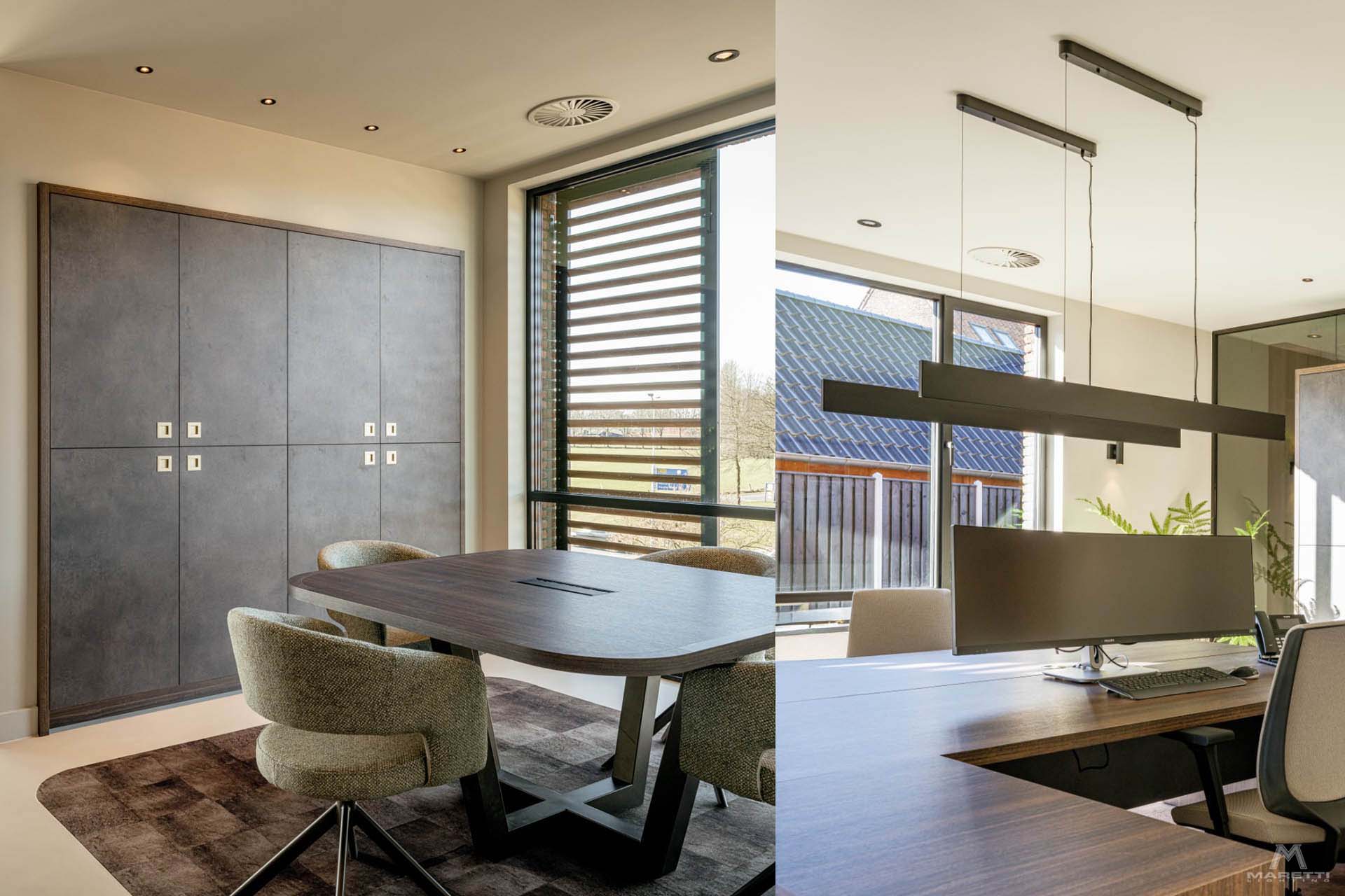 Projectverlichting Maretti Kantoor Hoek Bouwprojecten