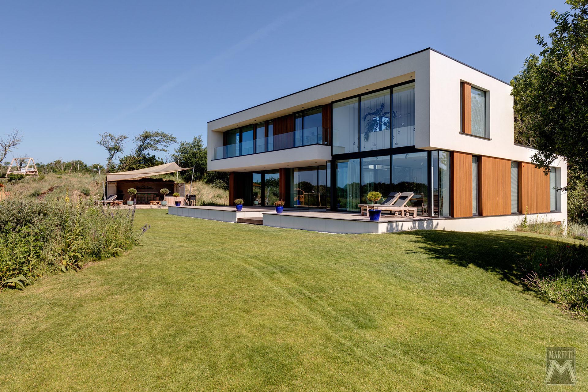 Projectverlichting Villa Jules Zwijssen Maretti Lighting