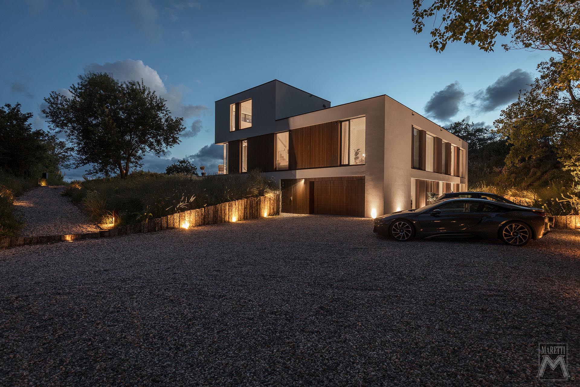 Projectverlichting Villa Jules Zwijssen Maretti Lighting