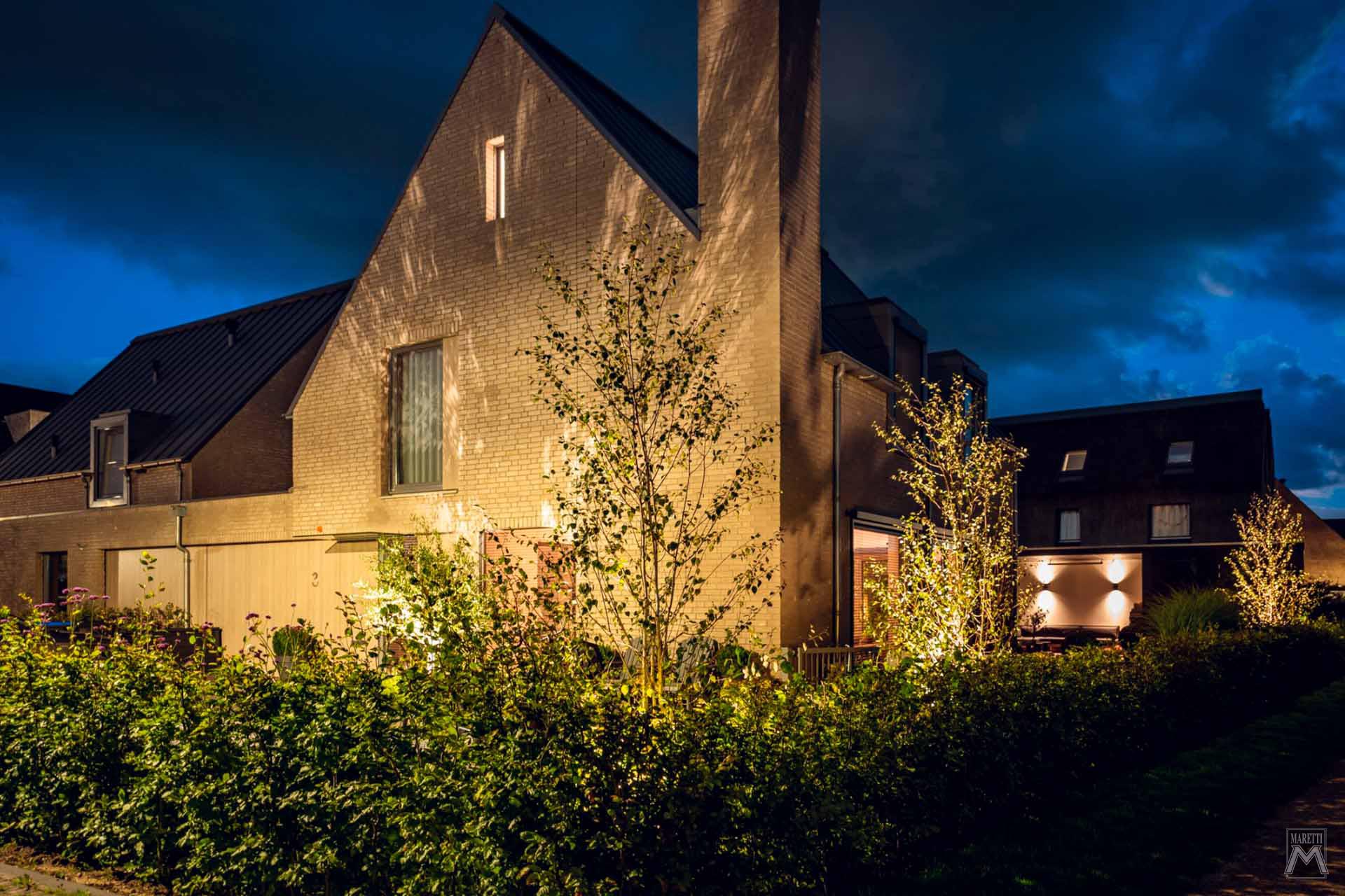 Projectverlichting Maretti Tuin-Vinkeveen
