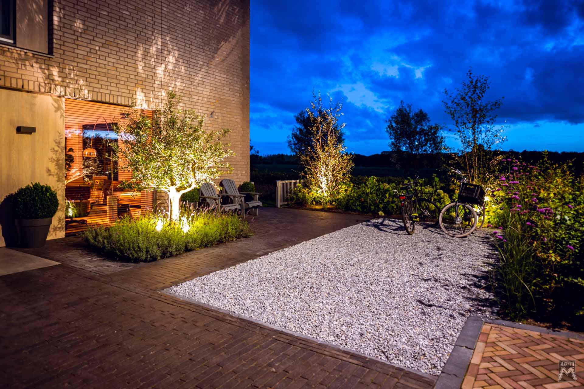 Projectverlichting Maretti Tuin-Vinkeveen