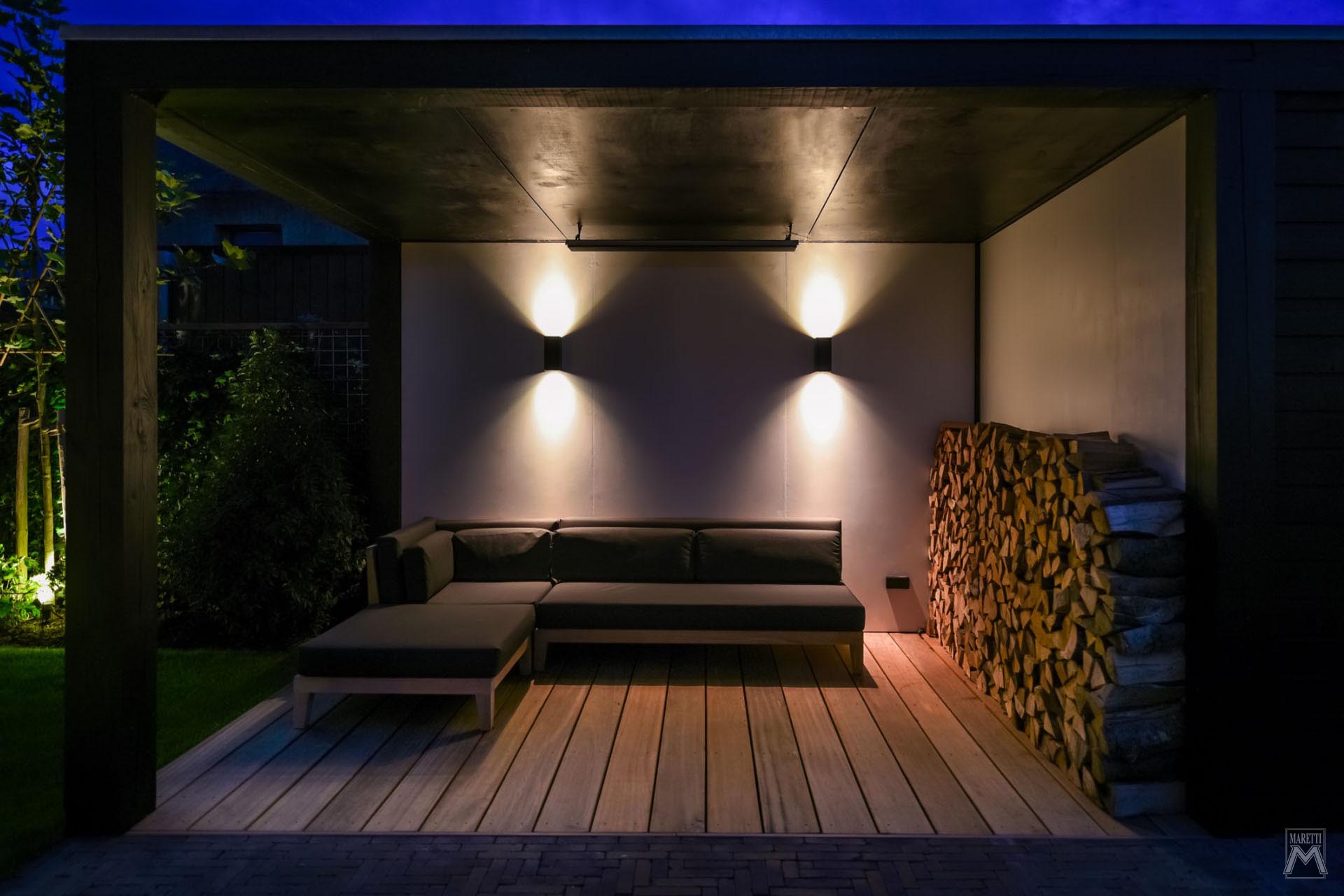 Projectverlichting Maretti Tuin-Vinkeveen