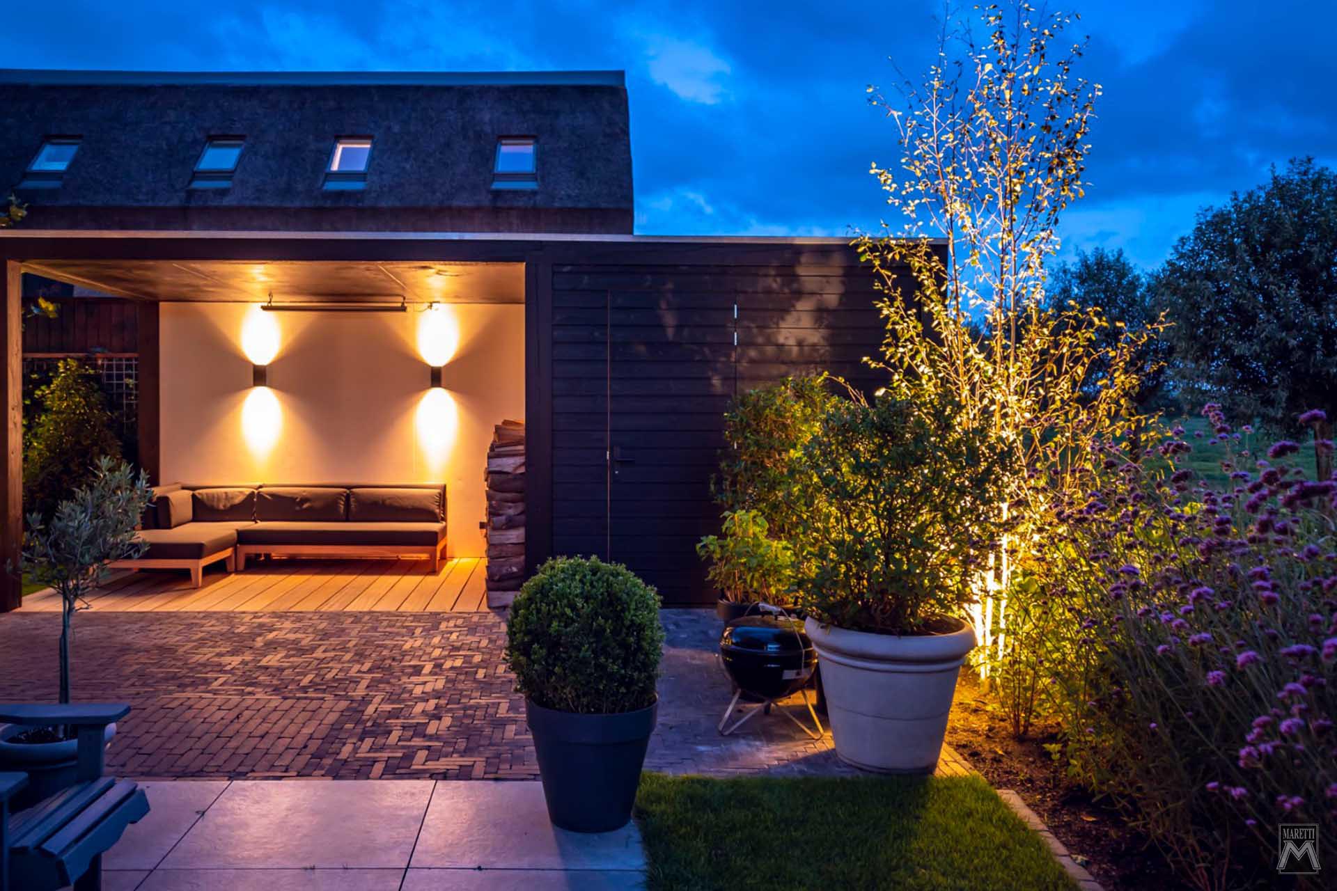 Projectverlichting Maretti Tuin-Vinkeveen