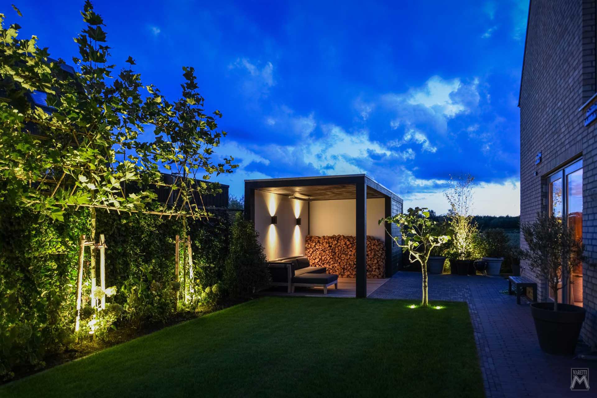 Projectverlichting Maretti Tuin-Vinkeveen