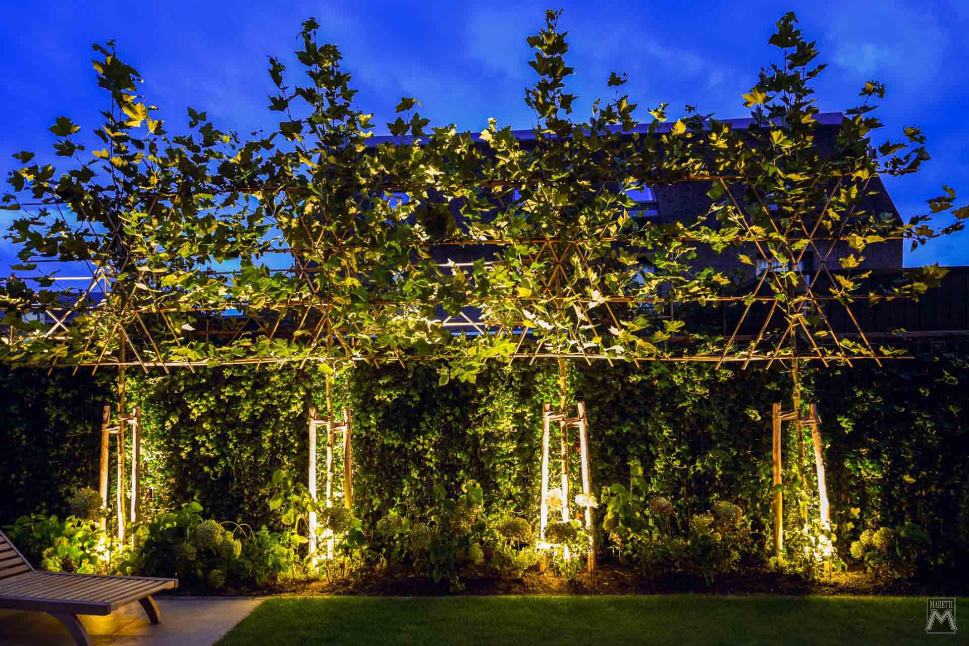 Projectverlichting Maretti Tuin-Vinkeveen