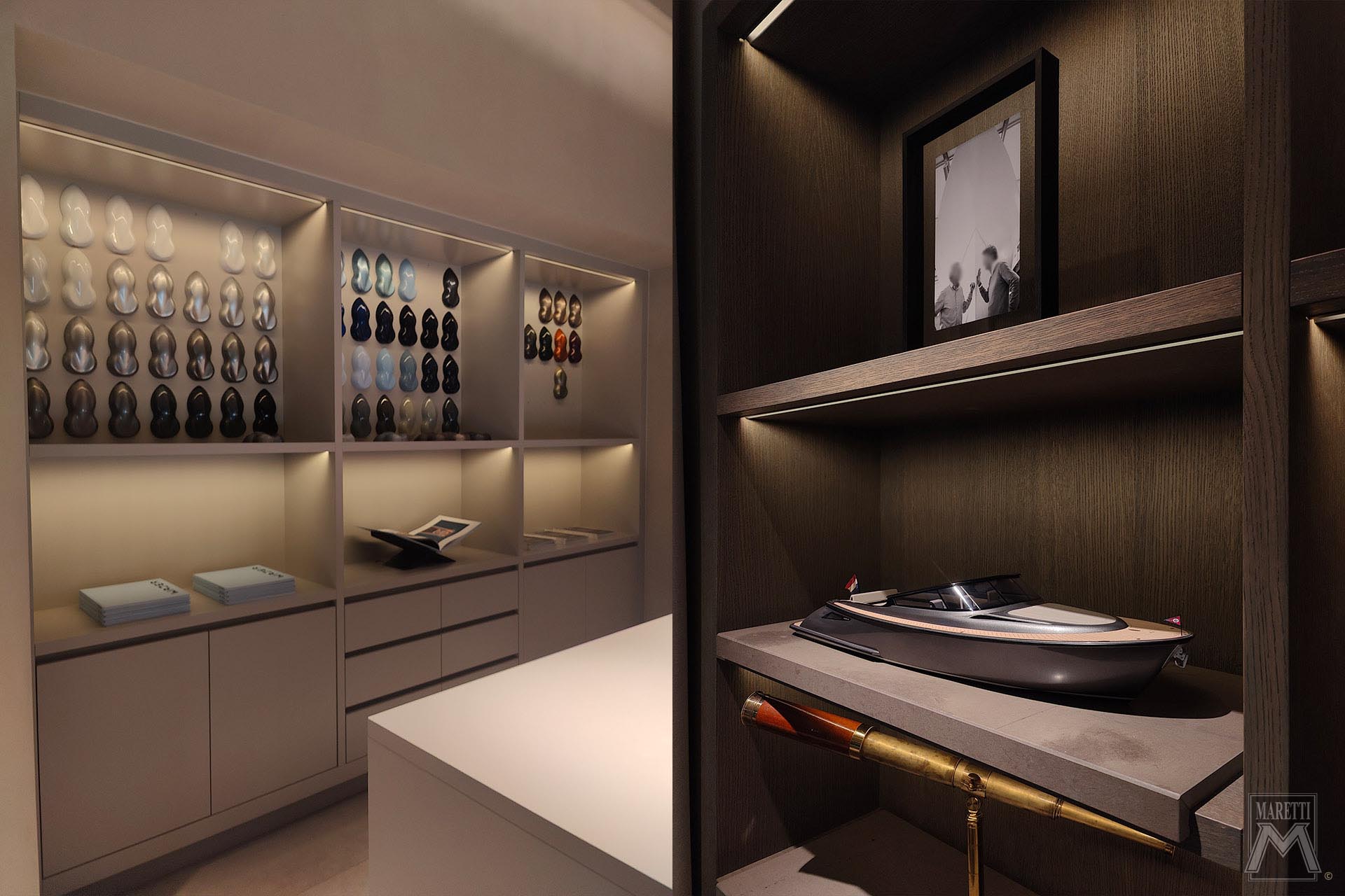 Projectverlichting Kantoor Wajer Heeg en Boathouse Maretti Lighting