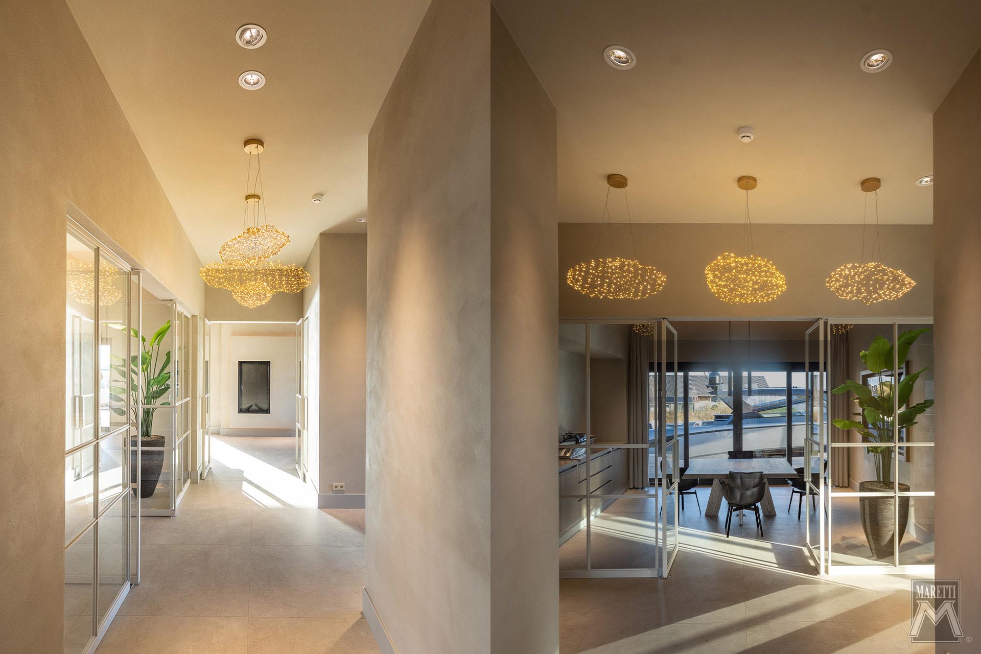 Projectverlichting Kantoor Wajer Heeg en Boathouse Maretti Lighting