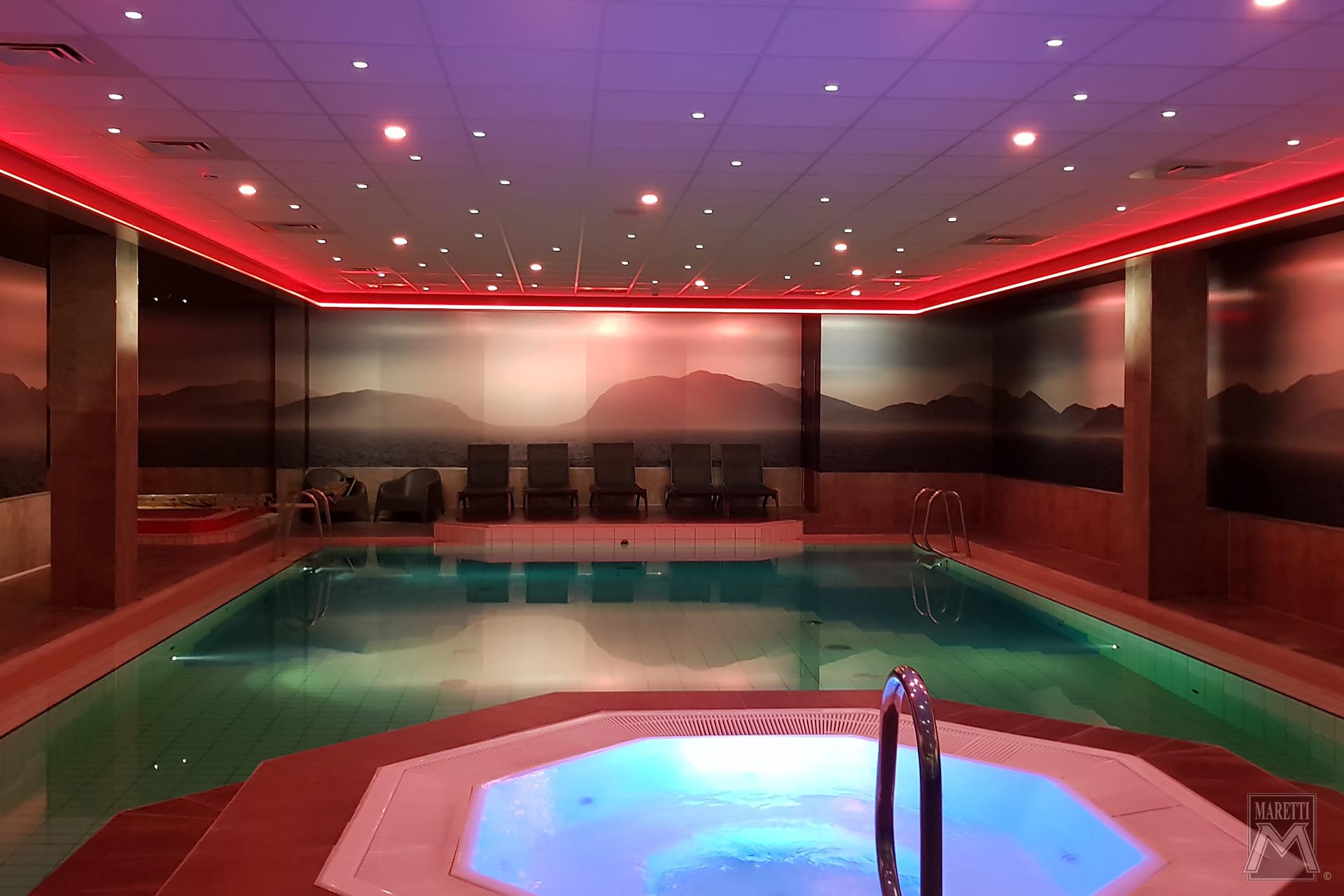 Projectverlichting Maretti Hotel Zuiderduin