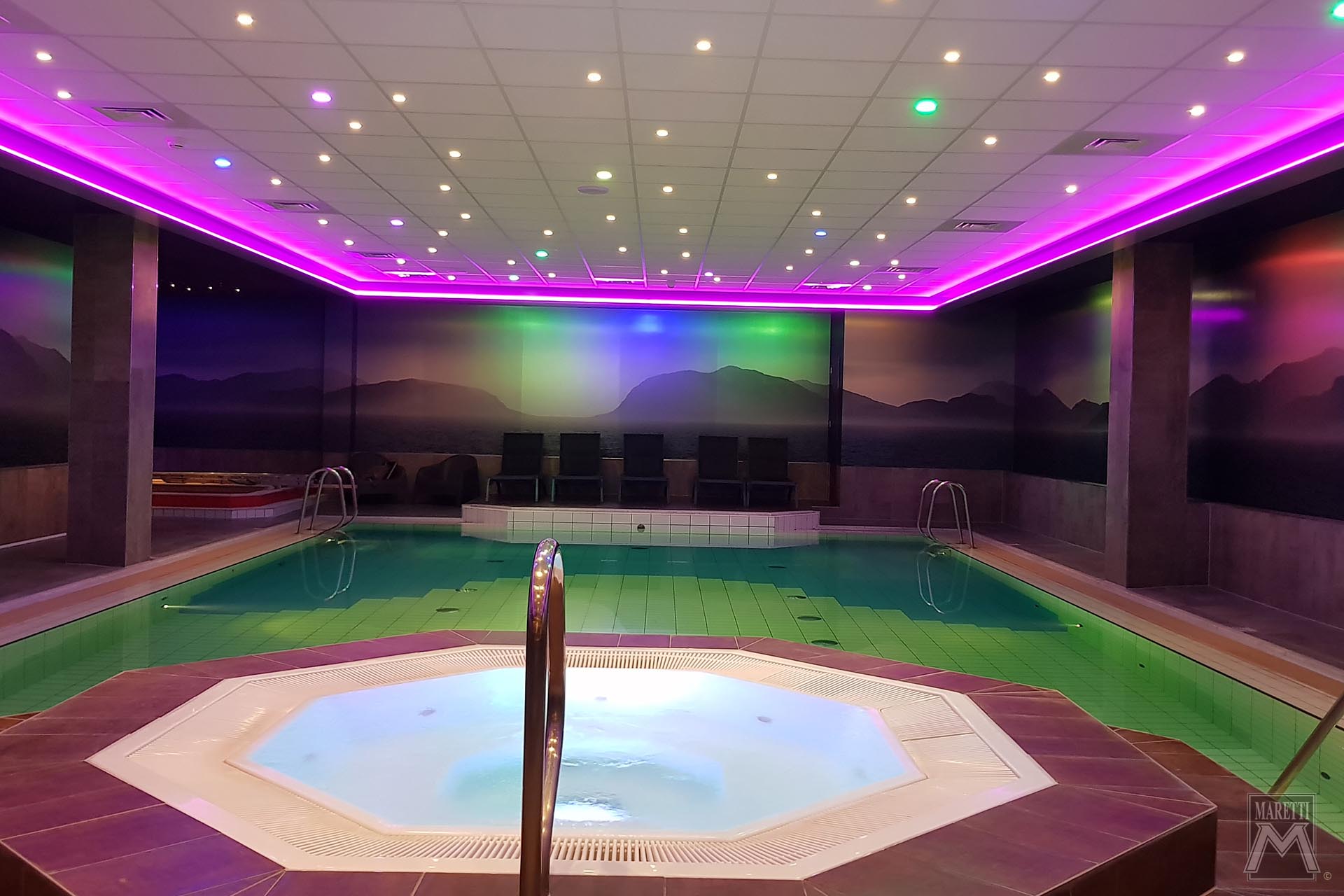 Projectverlichting Maretti Hotel Zuiderduin